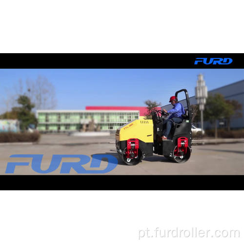 Rolo compactador vibratório para pavimentação de estradas (FYL-900)